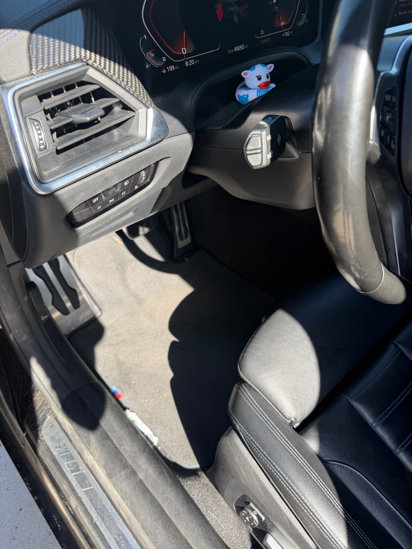 Interior deep clean before detailing